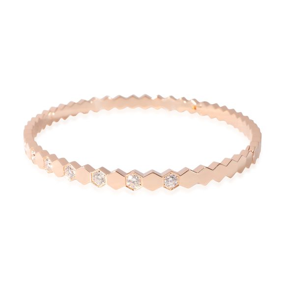 Chaumet Bee My Love Diamond Bracelet in 18k Rose Gold 0.94 CTW - Picture 2 of 5